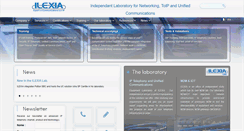 Desktop Screenshot of ilexia.com